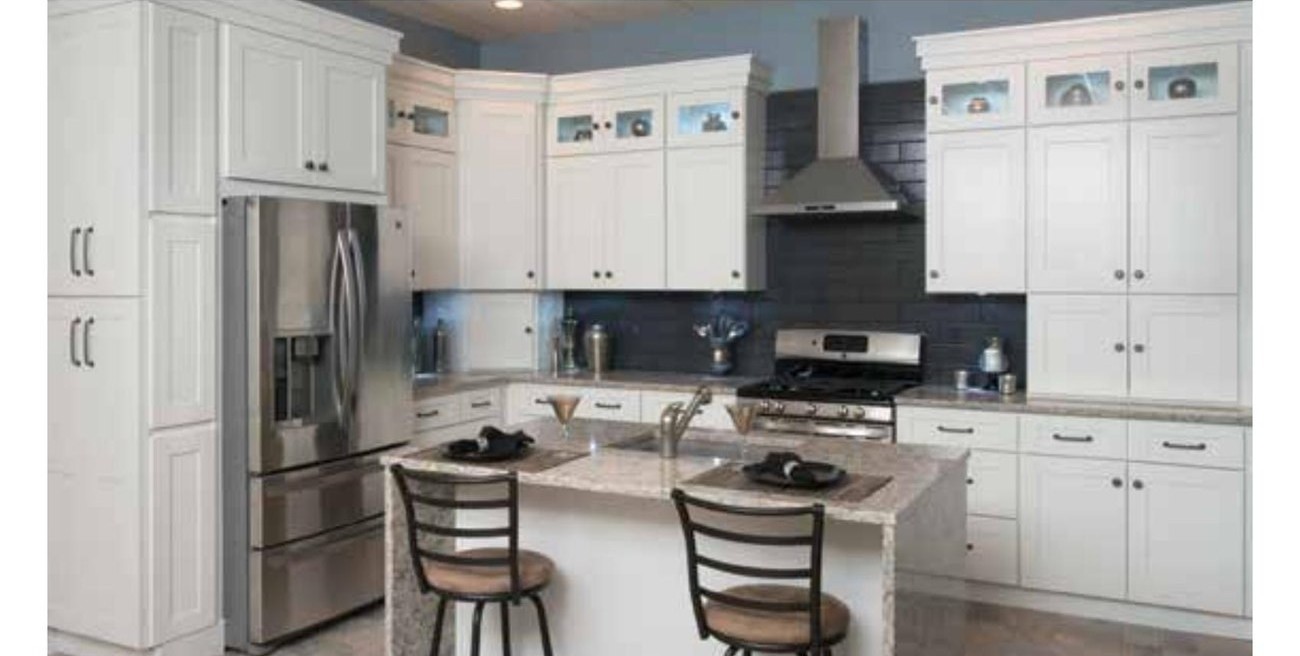 White Shaker kitchen