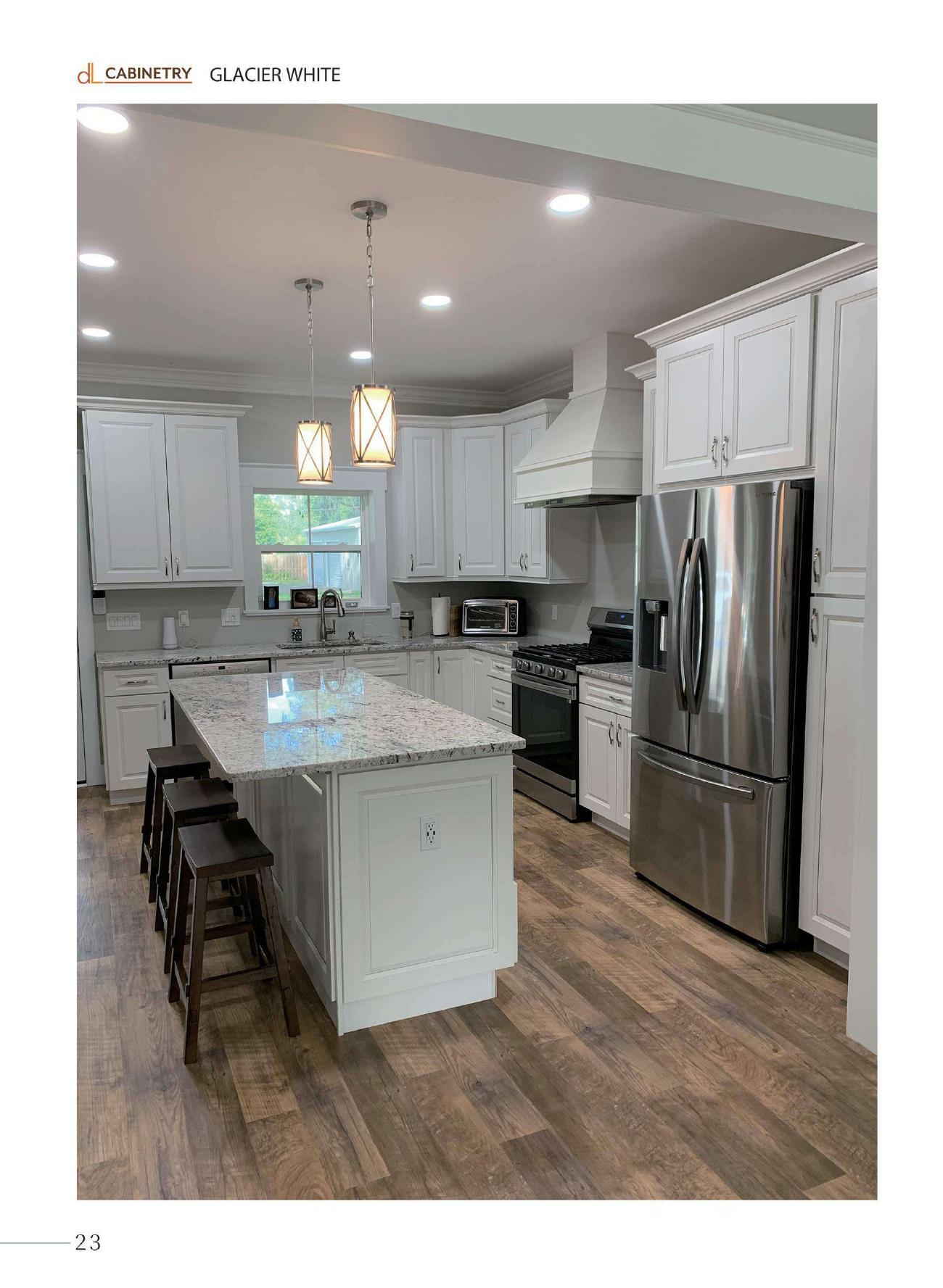 Glacier White kitchen