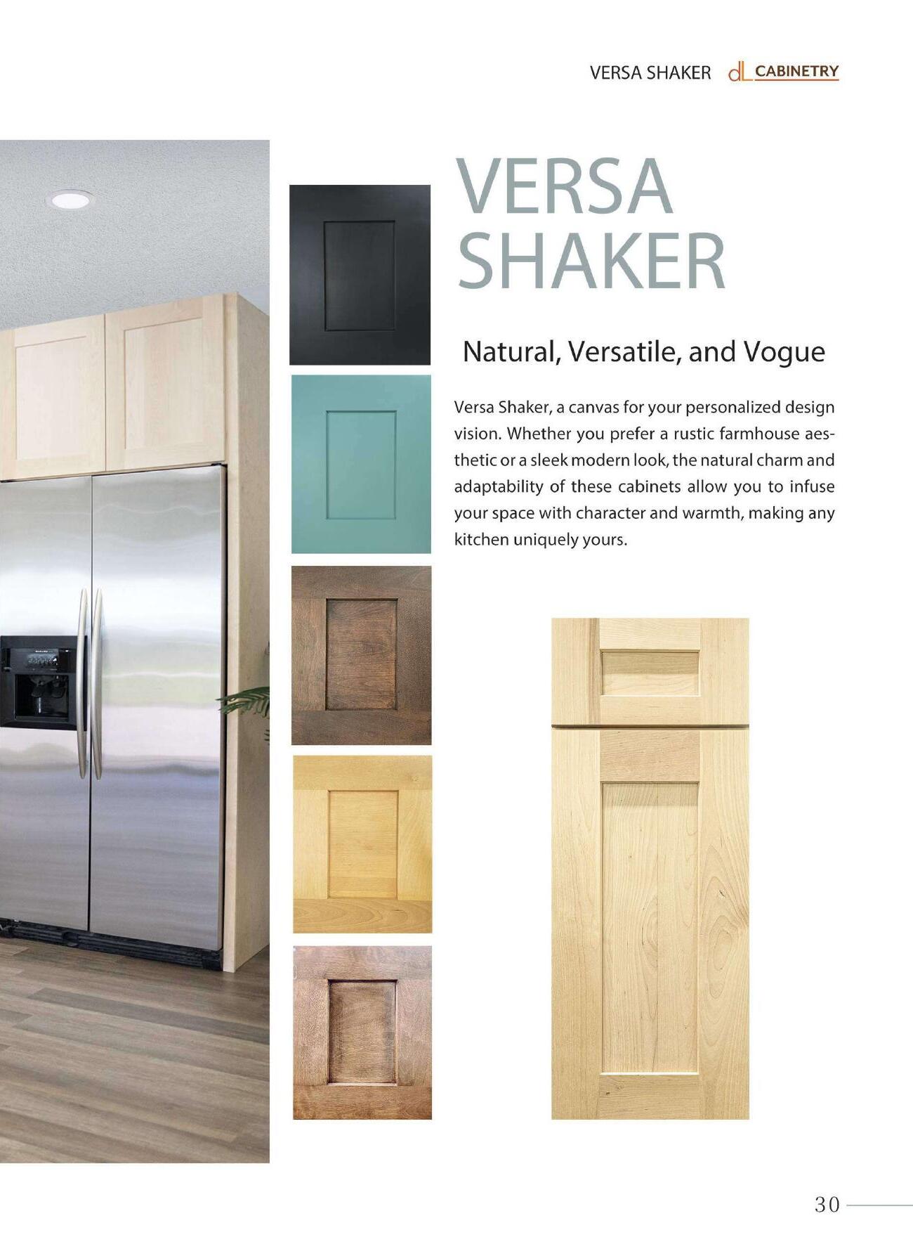 Versa Shaker kitchen
